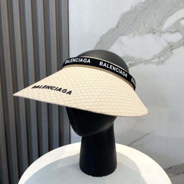 replica,repliche,fake,1:1,earrings,bracelet,ring,jewelry BALENCIAGA nuovo cappello da sole a cilindro vuoto