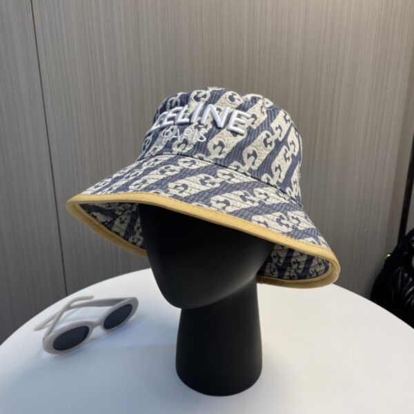 replica,repliche,fake,1:1,earrings,bracelet,ring,jewelry CELINE lancia la nuova versione alta del cappello da pescatore ricamato semplice