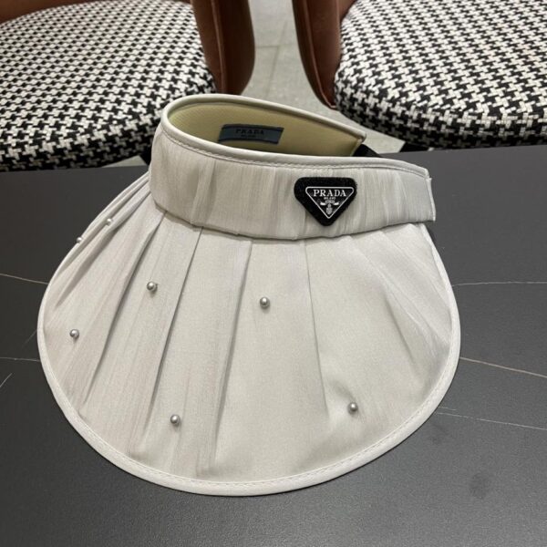 replica,repliche,fake,1:1,earrings,bracelet,ring,jewelry Cappello a cilindro vuoto PRADA Duolan piccola perla