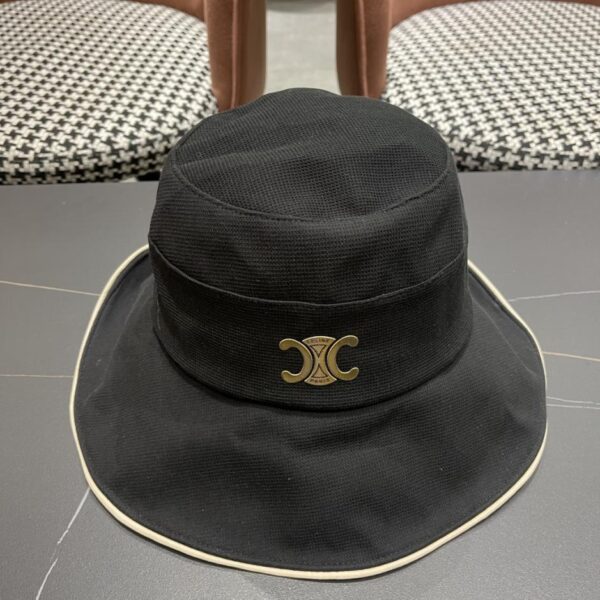 replica,repliche,fake,1:1,earrings,bracelet,ring,jewelry CELINE nuovo cappello da pescatore con fiocco in stile coreano