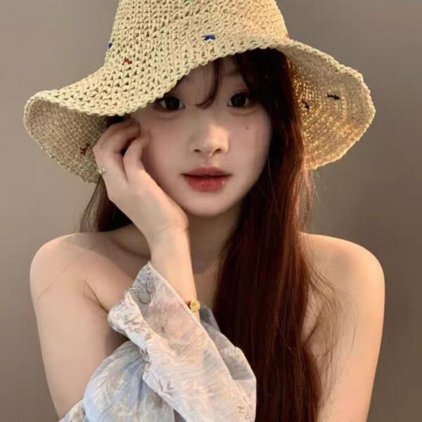 replica,repliche,fake,1:1,earrings,bracelet,ring,jewelry CHANEL nuovo cappello da pescatore estivo da donna per le vacanze al mare
