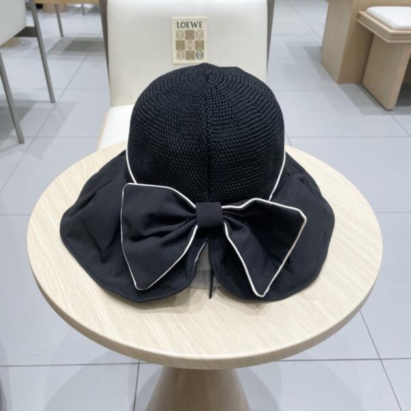 replica,repliche,fake,1:1,earrings,bracelet,ring,jewelry Cappello da pescatore con protezione UV con fiocco estivo Miu Miu