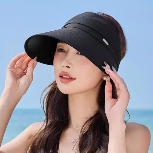 replica,repliche,fake,1:1,earrings,bracelet,ring,jewelry Cappello Miu Miu Cappello estivo da donna Nuovo cappello da sole con protezione solare a tesa larga