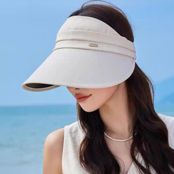 replica,repliche,fake,1:1,earrings,bracelet,ring,jewelry Cappello Miu Miu Cappello estivo da donna Nuovo cappello da sole con protezione solare a tesa larga