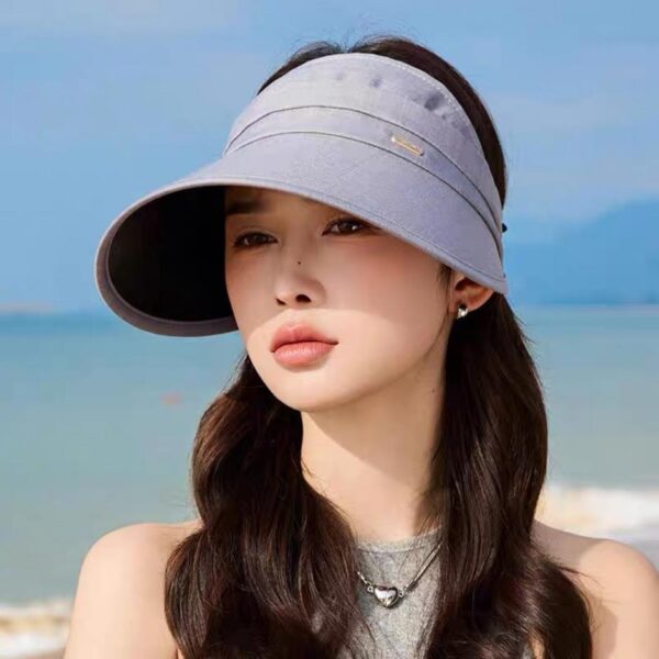 replica,repliche,fake,1:1,earrings,bracelet,ring,jewelry Cappello Miu Miu Cappello estivo da donna Nuovo cappello da sole con protezione solare a tesa larga