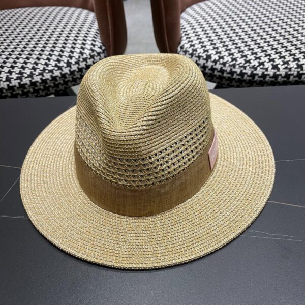 BALENCIAGA Cappello jazz unisex in treccia fine da viaggio alla moda in stile coreano