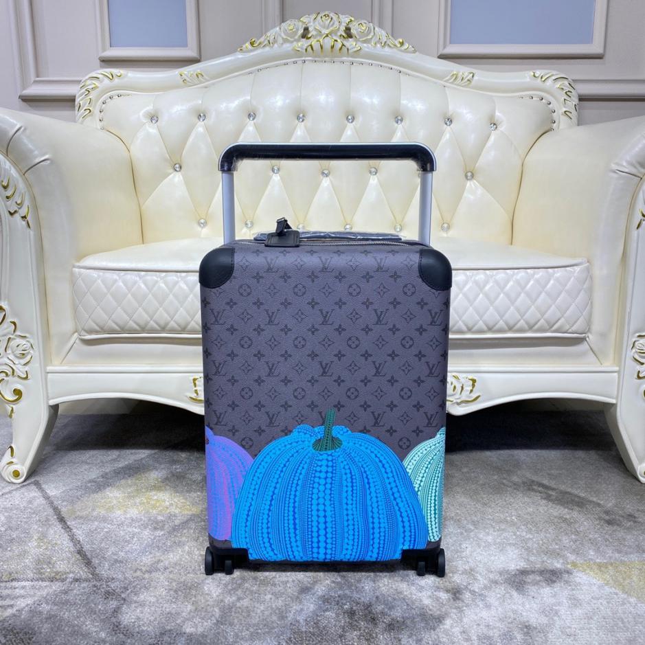 replica,repliche,fake,1:1,earrings,bracelet,ring,jewelry Valigia trolley/borsa da viaggio Louis Vuitton di alta qualità, in pelle con cambio colore, con serratura personalizzata, ruote universali da 20 pollici (7FH3O)