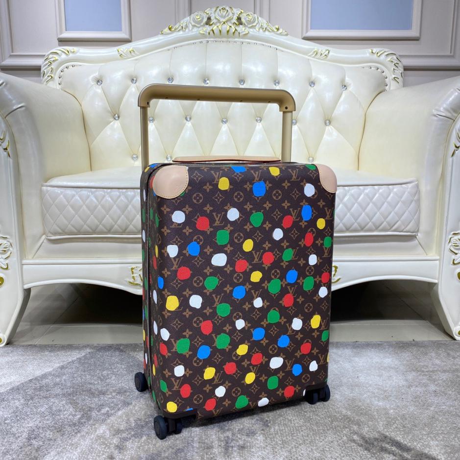 replica,repliche,fake,1:1,earrings,bracelet,ring,jewelry Valigia trolley/borsa da viaggio Louis Vuitton di alta qualità, in pelle con cambio colore, con serratura personalizzata, ruota universale da 20 pollici (BJKCP)