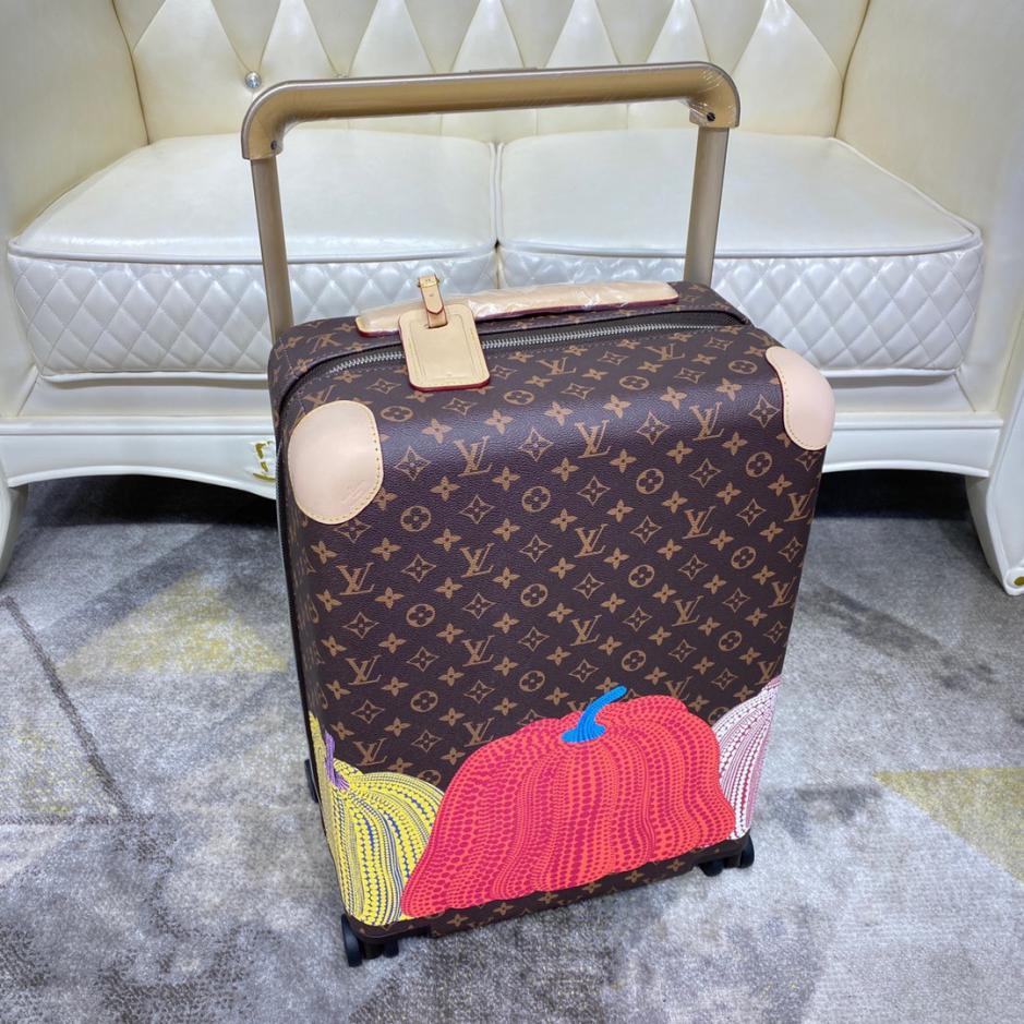 replica,repliche,fake,1:1,earrings,bracelet,ring,jewelry Valigia trolley/borsa da viaggio Louis Vuitton di alta qualità in pelle con cambio colore, con serratura personalizzata, ruota universale da 20 pollici (BOPJN)