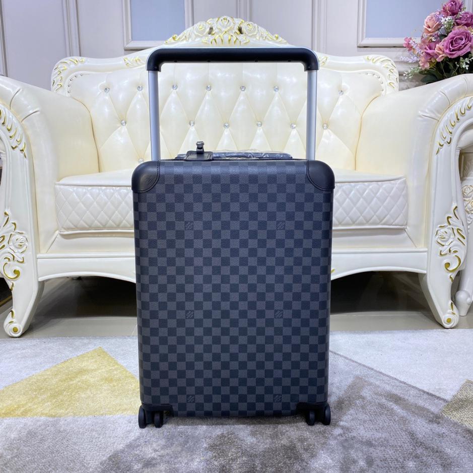 replica,repliche,fake,1:1,earrings,bracelet,ring,jewelry Valigia trolley/borsa da viaggio Louis Vuitton di alta qualità in pelle cangiante con ruote universali con serratura personalizzata da 20 pollici (DH6XH)