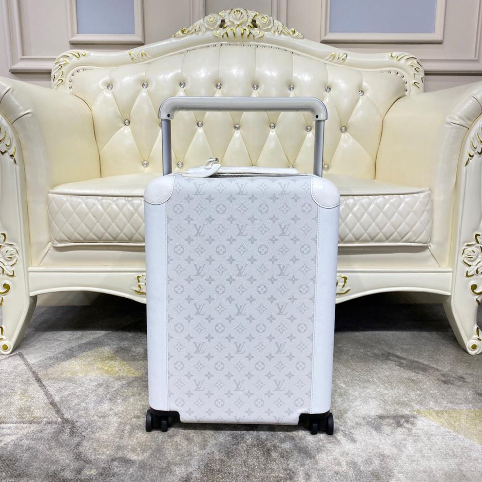 replica,repliche,fake,1:1,earrings,bracelet,ring,jewelry Valigia trolley/borsa da viaggio Louis Vuitton di alta qualità in pelle con cambio colore, con serratura personalizzata, ruota universale da 20 pollici (O6X4K)