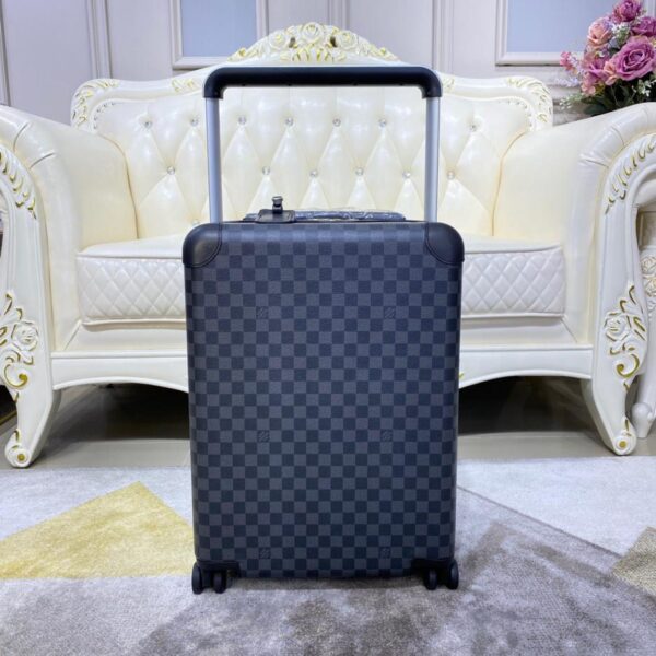 Valigia trolley/borsa da viaggio Louis Vuitton di alta qualità, in pelle cangiante di alta qualità, con ruote universali da 20 pollici (QBRN4)