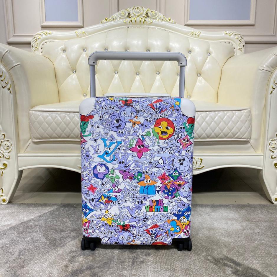 replica,repliche,fake,1:1,earrings,bracelet,ring,jewelry Valigia trolley/borsa da viaggio Louis Vuitton di alta qualità in pelle con cambio colore, ruote universali con serratura personalizzata da 20 pollici (SBSQ1)
