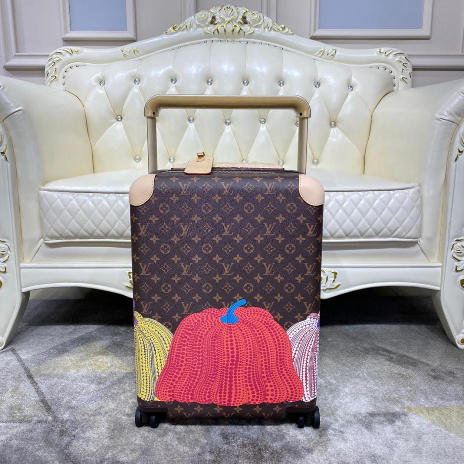replica,repliche,fake,1:1,earrings,bracelet,ring,jewelry Valigia trolley/borsa da viaggio Louis Vuitton di alta qualità, in pelle cangiante di alta qualità, con serratura personalizzata, ruote universali da 20 pollici (ZDUR4)