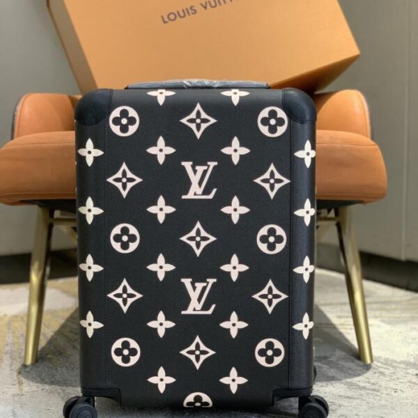 replica,repliche,fake,1:1,earrings,bracelet,ring,jewelry Louis Vuitton [versione di alta gamma da 55 cm, scatola coordinata] Valigia trolley a quattro ruote HORIZON/borsa da viaggio da 20 pollici (S6M1Z)