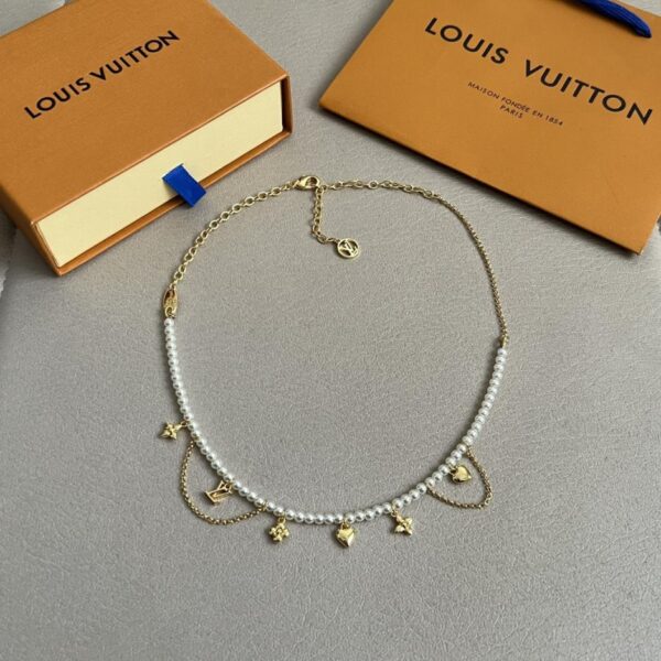 replica,repliche,fake,1:1,earrings,bracelet,ring,jewelry Collana di perle LV (7EVQH)