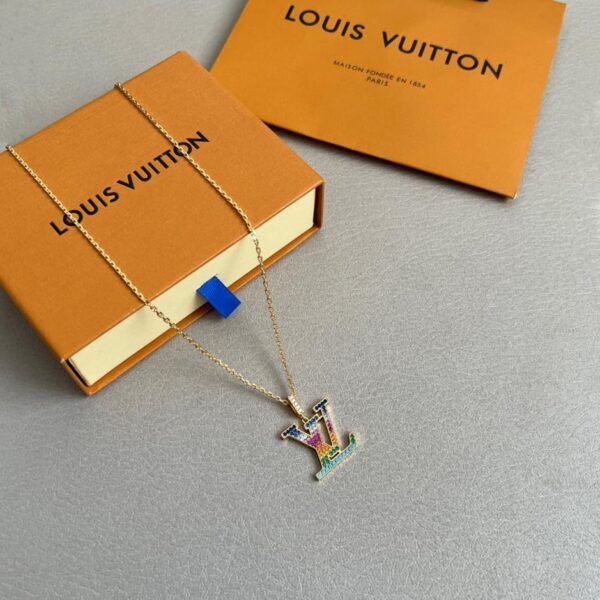 replica,repliche,fake,1:1,earrings,bracelet,ring,jewelry Collana LV, stesso materiale del contatore (EMPAV)