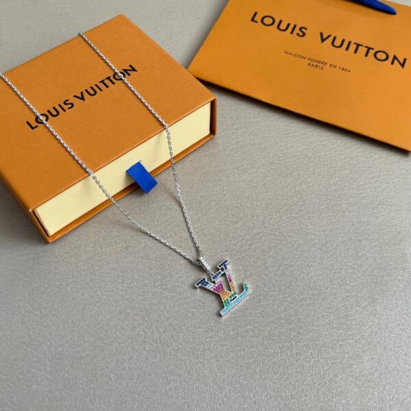 replica,repliche,fake,1:1,earrings,bracelet,ring,jewelry Collana LV, stesso materiale del contrassegno (UO68M)