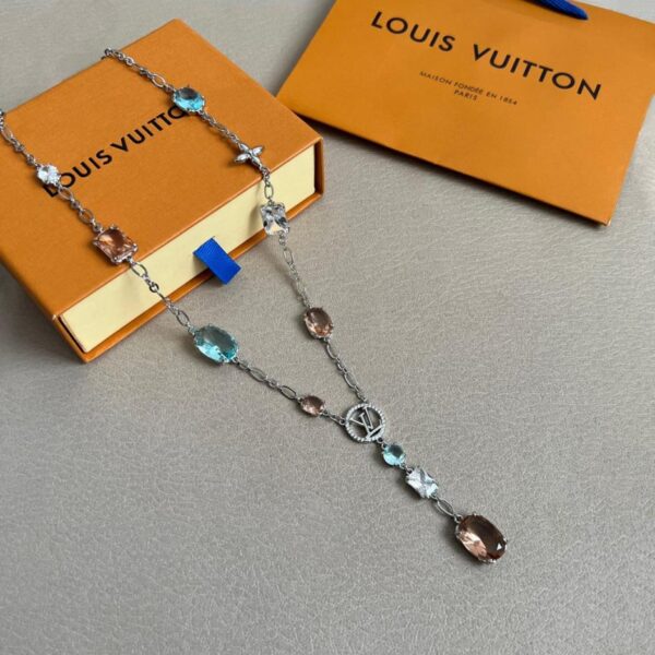 replica,repliche,fake,1:1,earrings,bracelet,ring,jewelry Collana LV (3XX9J)