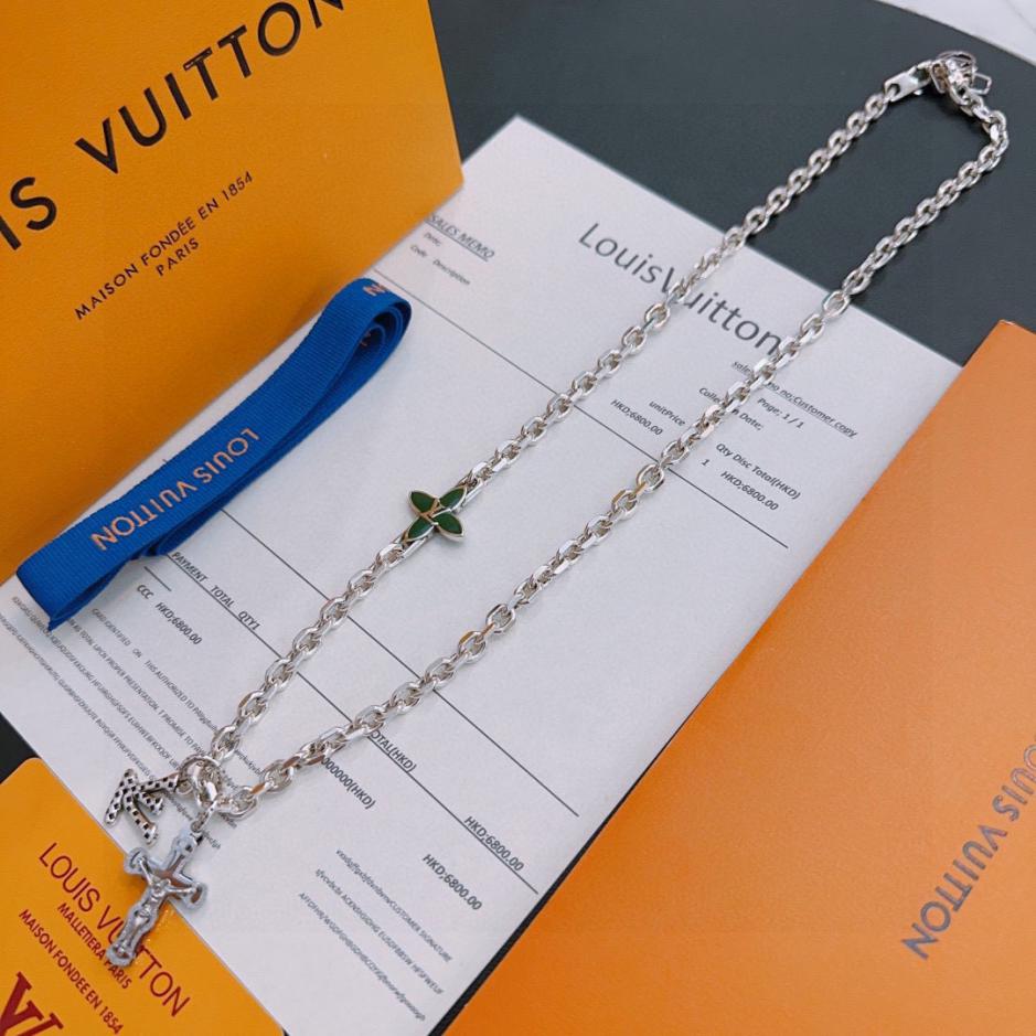 replica,repliche,fake,1:1,earrings,bracelet,ring,jewelry Collana Louis Vuitton RW originale, nuova, stile retrò, coppia, rock punk, stile tailandese in argento (WZ794) replica,repliche,fake,1:1,earrings,bracelet,ring,jewelry Collana Louis Vuitton RW originale, nuova, stile retrò, coppia, rock punk, stile tailandese in argento (WZ794)