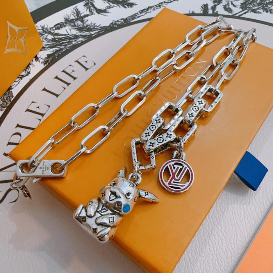 replica,repliche,fake,1:1,earrings,bracelet,ring,jewelry Collana Louis Vuitton RW originale, nuova, modello retrò da coppia, rock punk, stile tailandese in argento (A7N9I) replica,repliche,fake,1:1,earrings,bracelet,ring,jewelry Collana Louis Vuitton RW originale, nuova, modello retrò da coppia, rock punk, stile tailandese in argento (A7N9I)