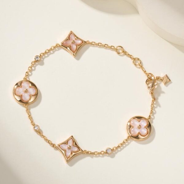 replica,repliche,fake,1:1,earrings,bracelet,ring,jewelry Bracciale LV in madreperla rosa (8JTI1)