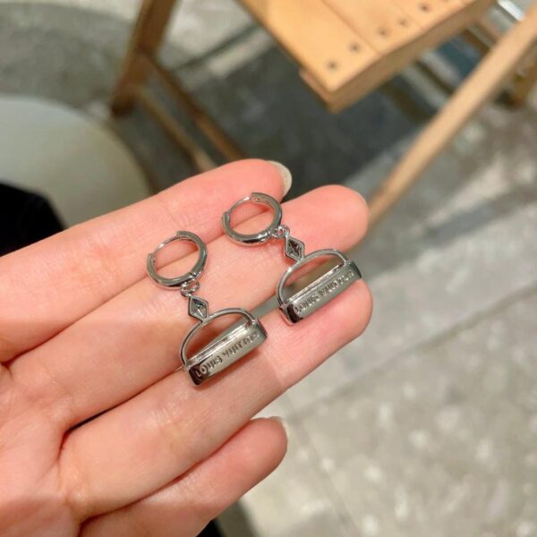 replica,repliche,fake,1:1,earrings,bracelet,ring,jewelry Orecchini LV originali in ottone e argento sterling 925 (I27TS)