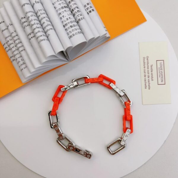 replica,repliche,fake,1:1,earrings,bracelet,ring,jewelry BRACCIALE A CATENA CON MONOGRAMMA LV (KQAHT)