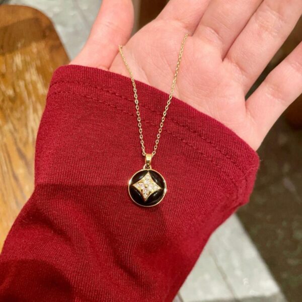 replica,repliche,fake,1:1,earrings,bracelet,ring,jewelry Collana classica con motivo floreale LOUIS VUITTON (3V5SK)
