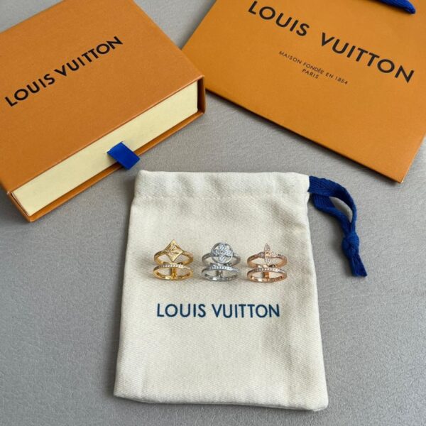 replica,repliche,fake,1:1,earrings,bracelet,ring,jewelry Nuovo anello Louis Vuitton (90301)