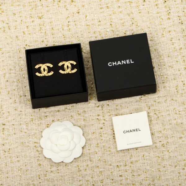 Orecchini Chanel Star Double C (9W866)