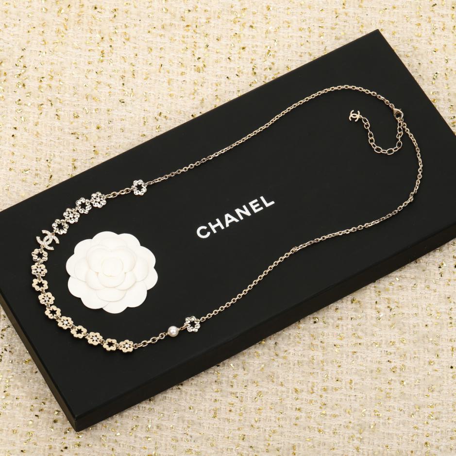 replica,repliche,fake,1:1,earrings,bracelet,ring,jewelry Catena da vita Chanel con doppia C a forma di fiore cavo in oro chiaro (54KJH) replica,repliche,fake,1:1,earrings,bracelet,ring,jewelry Catena da vita Chanel con doppia C a forma di fiore cavo in oro chiaro (54KJH)