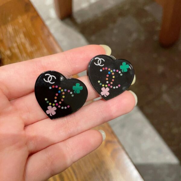 replica,repliche,fake,1:1,earrings,bracelet,ring,jewelry Orecchini Chanel Doppia C di seconda mano (9QZMI)