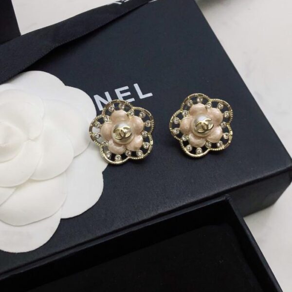 Orecchini a bottone Chanel (0X15I)