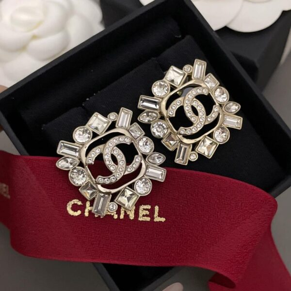 Orecchini Chanel con diamanti misti (NQ006)