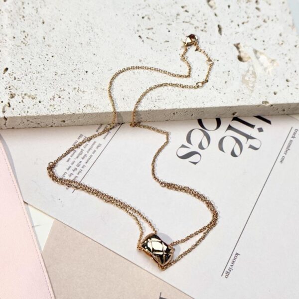 replica,repliche,fake,1:1,earrings,bracelet,ring,jewelry Collana Chanel Coco senza diamanti (3R648)
