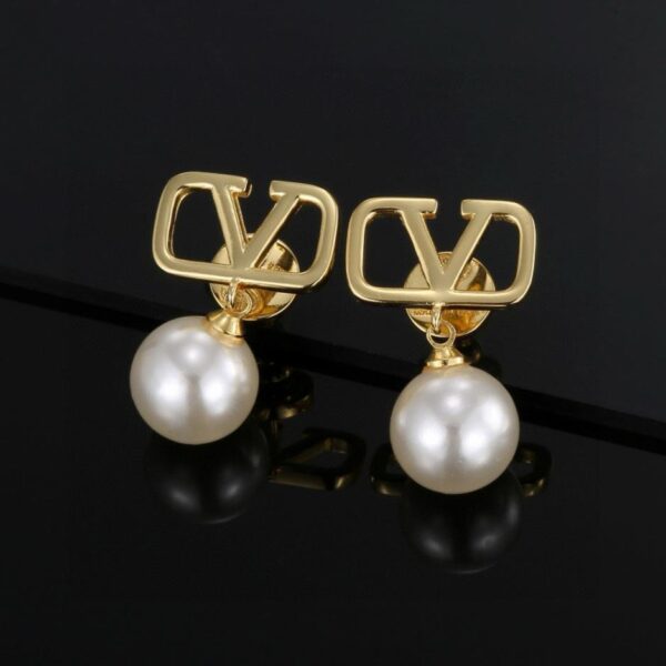 replica,repliche,fake,1:1,earrings,bracelet,ring,jewelry Orecchini a spillo in argento sterling Valentino (ALVBA)