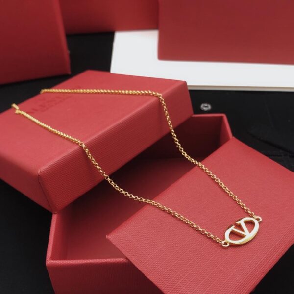 replica,repliche,fake,1:1,earrings,bracelet,ring,jewelry Collana Valentino V ultima realizzata in ottone ZP (UKFEJ)