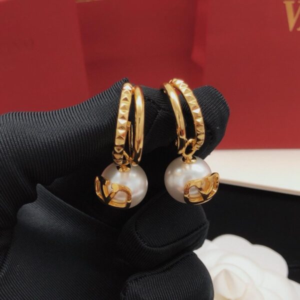 Ganci per orecchini Valentino con perle (MYPEI)