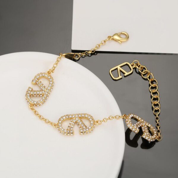 Bracciale Valentino in oro Uguale al contatore (YVJA2)