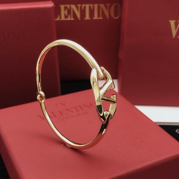 replica,repliche,fake,1:1,earrings,bracelet,ring,jewelry Bracciale Valentino modello ultimo liscio in ottone ZP (WBLS8)