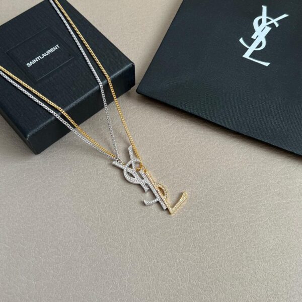 replica,repliche,fake,1:1,earrings,bracelet,ring,jewelry Collana Yves Saint Laurent (N71D8)