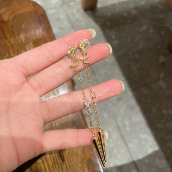 replica,repliche,fake,1:1,earrings,bracelet,ring,jewelry Nuovi orecchini YSL in argento 925 con ago (IN4WR)