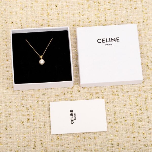 replica,repliche,fake,1:1,earrings,bracelet,ring,jewelry Collana di perle Celine Arc de Triomphe (1V4V5)