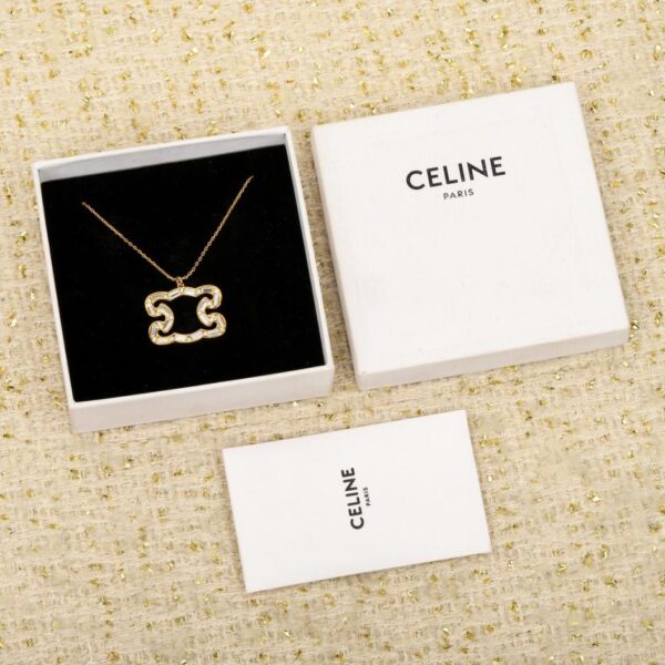 replica,repliche,fake,1:1,earrings,bracelet,ring,jewelry Collana Celine Arco di Trionfo (LUUFL)