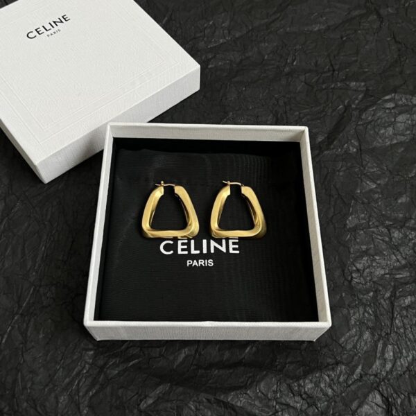 replica,repliche,fake,1:1,earrings,bracelet,ring,jewelry Orecchini vintage Celine invecchiati (V240U)