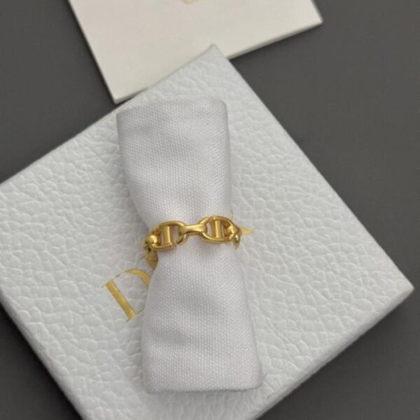replica,repliche,fake,1:1,earrings,bracelet,ring,jewelry Anello Dior Matte Texture Super High-End CD Full Circle (IF9UQ)
