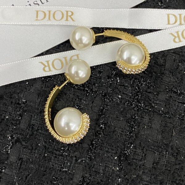 Contatore di sincronizzazione degli orecchini Dior (18GPO)