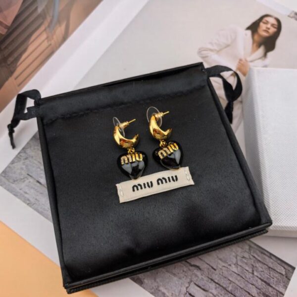 replica,repliche,fake,1:1,earrings,bracelet,ring,jewelry orecchini con lettere miumiu ️(IB143)