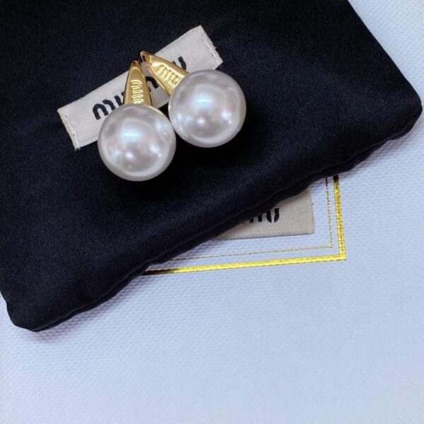 replica,repliche,fake,1:1,earrings,bracelet,ring,jewelry Orecchini di perle Miu Miu (5PT53)